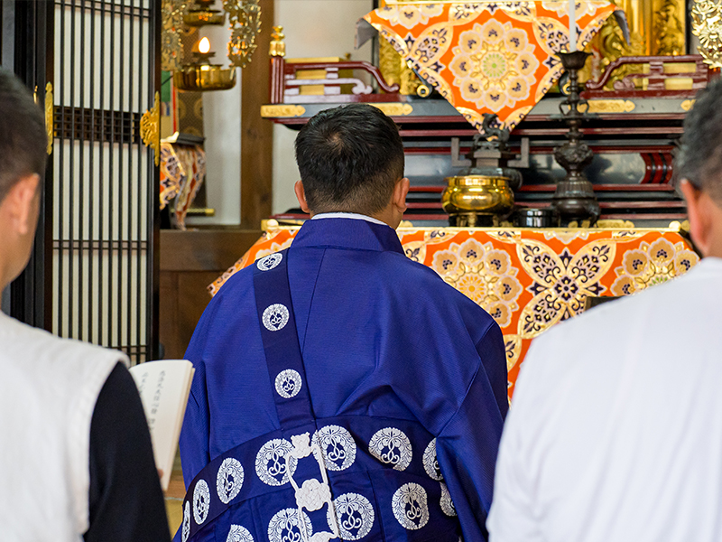 帰敬式（生前法名のご相談）